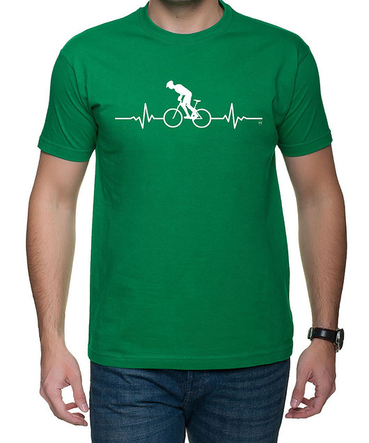 t-shirty męskie Koszulka T-SHIRT EKG biker