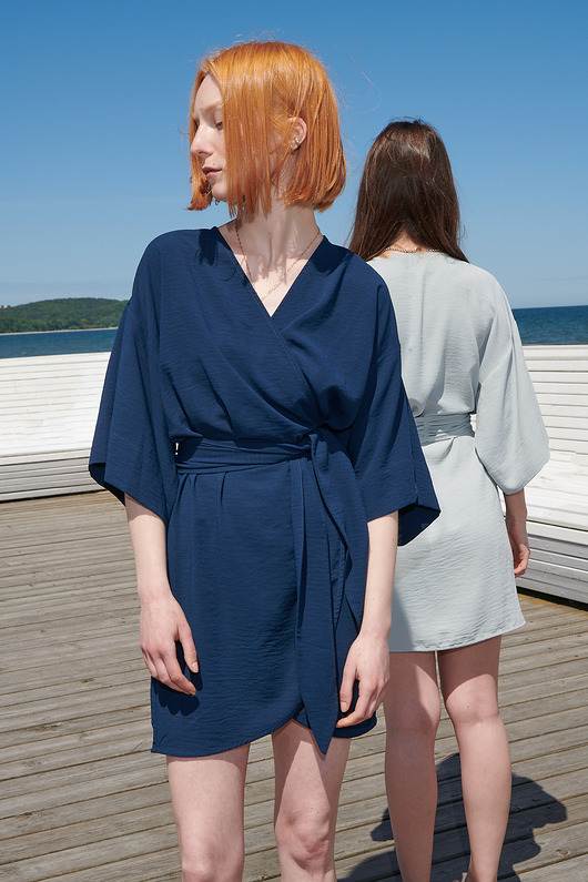 sukienki mini damskie Kimonowa Sukienka NAOMI