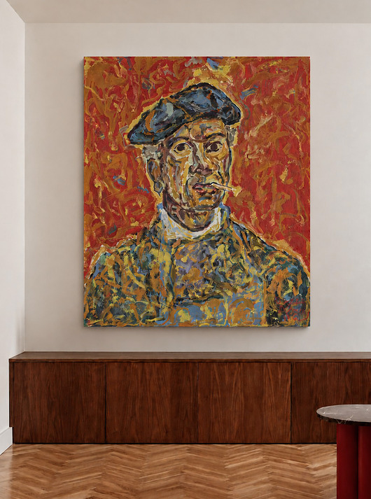 obrazy Beauford Delaney - Autoportret - obraz na płótnie lub plakat