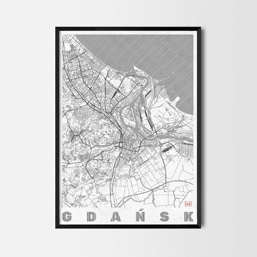 plakaty Plakat Gdańsk - CityArtPosters
