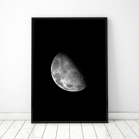 Plakat Księżyc COLORMINT
