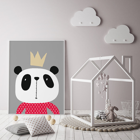 Plakat Panda bez ramki Pracownia Fantastisch