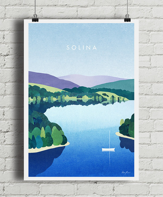 plakaty Plakat Solina