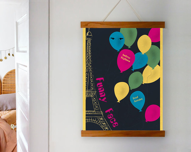 plakaty Zabawna buzia - Funny Face - plakat A3