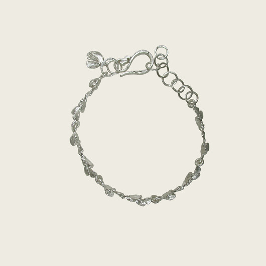 Srebrna bransoletka z gałązek - Jagoda KOS jewellery