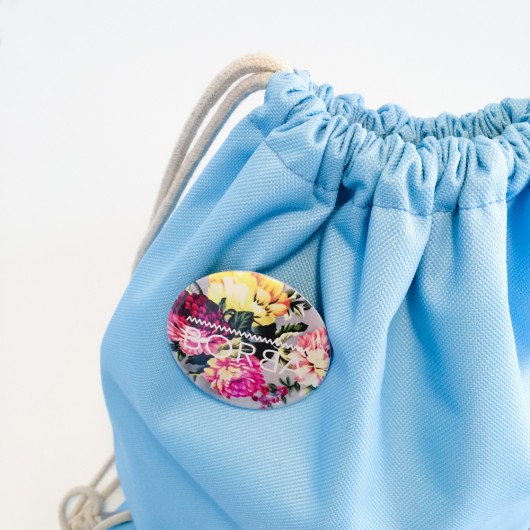 Gym Bag light blue BORBA