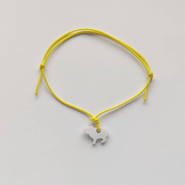 bransoletki na sznurku Kapibara bransoletka