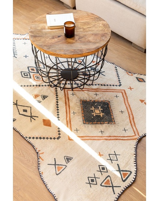 dywany Dywan Bawełniany Dywan Szenilowy Etno 148x200 cm