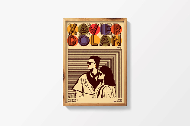 Xavier Dolan x print Justyna Frąckiewicz