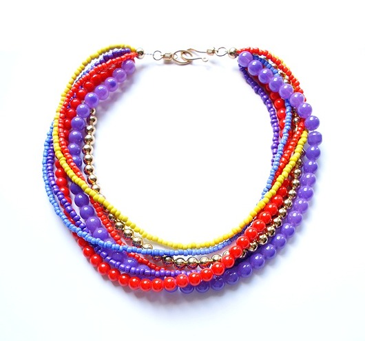 Colorful glam Republika jewelry
