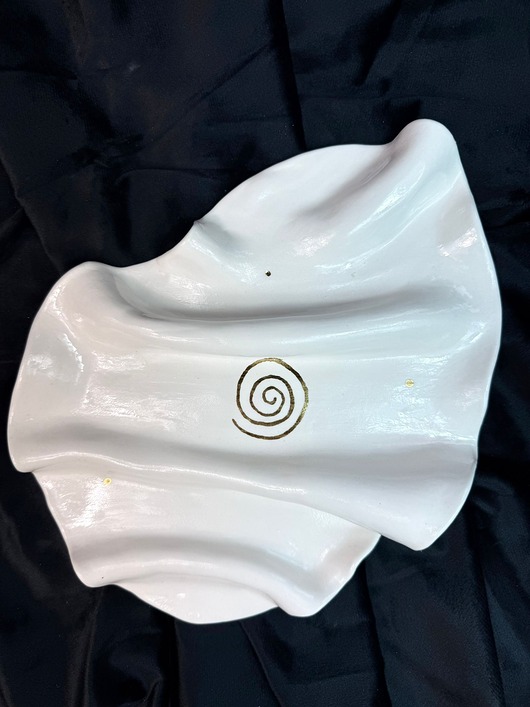 miski i misy Golden Spiral Platter