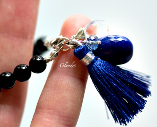 Lapis Royal Blue Bransoletka OLANDRE