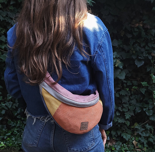 saszetka nerka Nerka "Haru"kolorowa  bawełniana