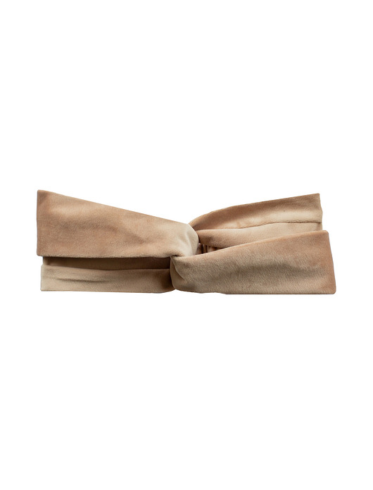 Welurowa opaska/turban do włosów sacky bag