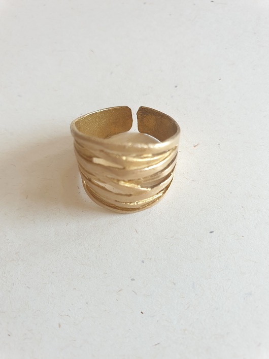 pierścionki złote Pierścionek  ANTYK nr.4, mosiądz