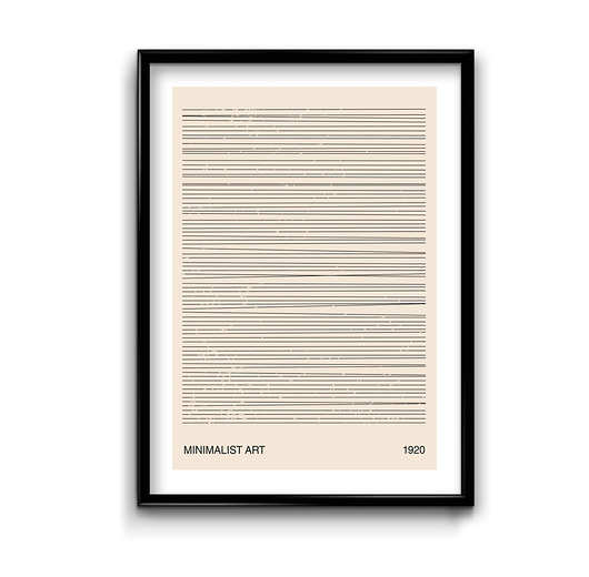 plakaty Plakat Minimalist Art No.2