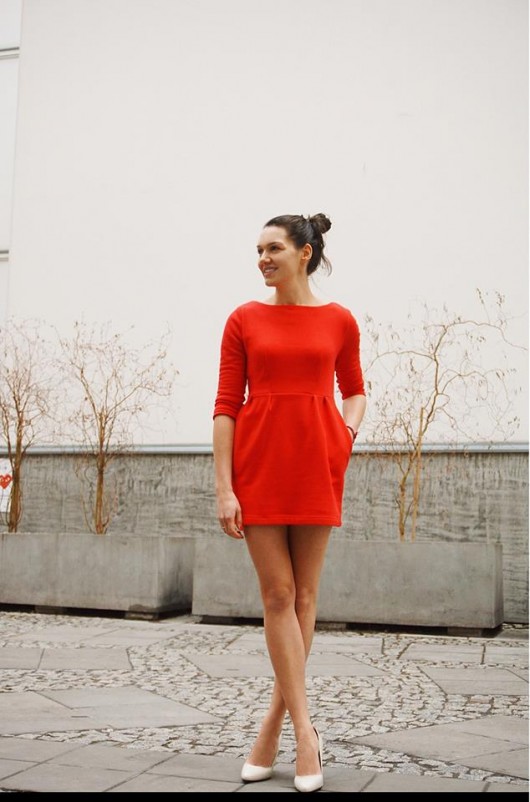 sukienka LITTLE RED DRESS RISK MADE IN WARSAW