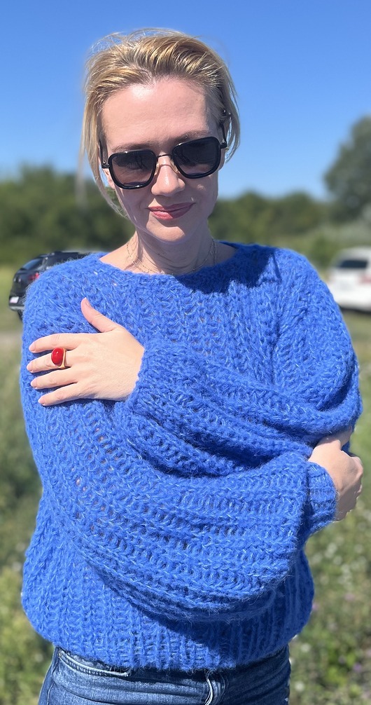 swetry damskie Sweter oversize