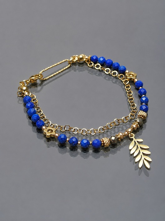 bransoletki z kamieni naturalnych Lapis lazuli vol. 17 - bransoletka /16.07.26/ Szlachetna kolekcja