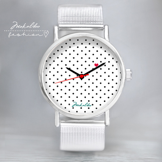 zegarki damskie Multicolour Love Dots + box