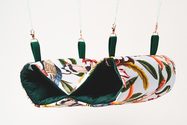 dla zwierząt różne Hamak z tunelami