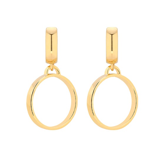 kolczyki srebrne Złote kolczyki koła