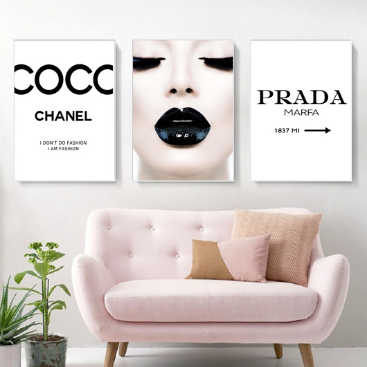 plakaty Plakaty Fashion Coco Chanel plakaty Prada Marfa
