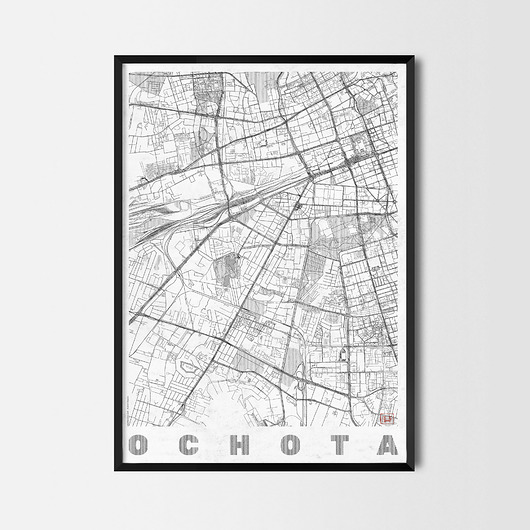 plakaty Plakat Ochota - CityArtPosters