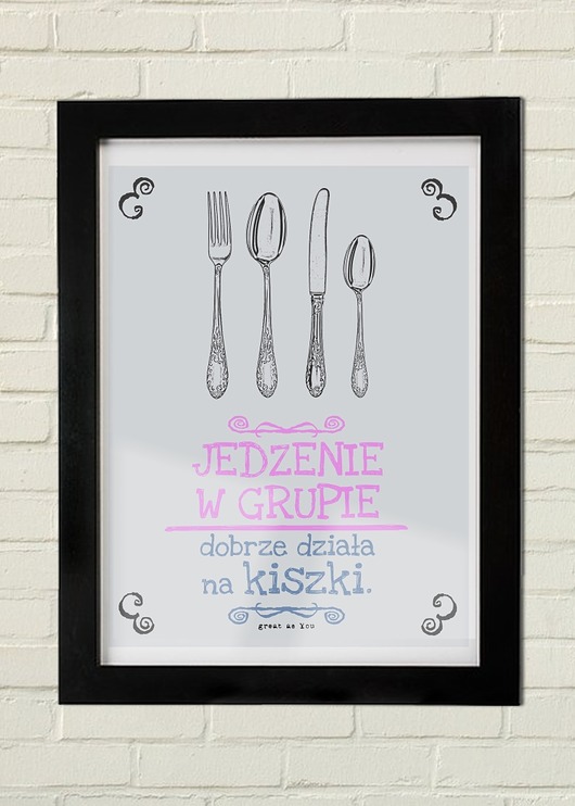 Kiszki Plakat GAU Home