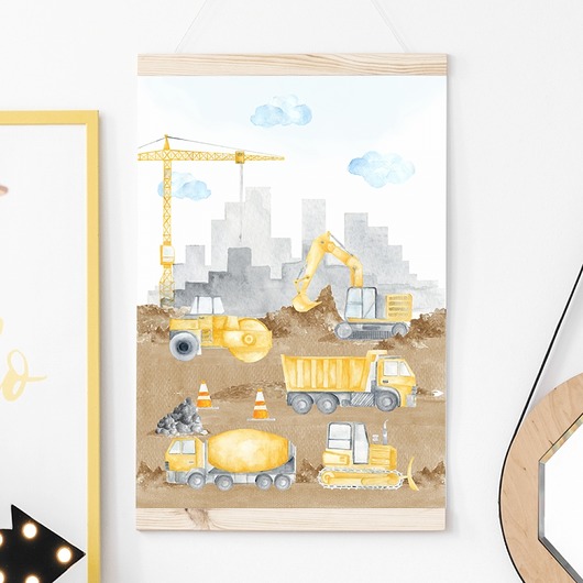 PLAKAT BUDOWA P140 Yoko Design