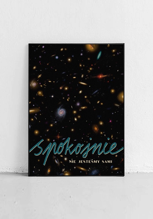 plakaty Plakat Spokojnie, nie jesteśmy sami