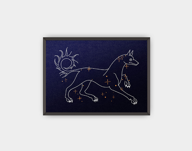 plakaty Plakat Cosmo Dog