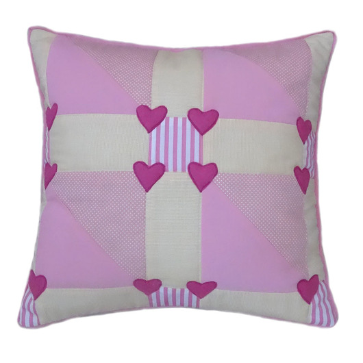 Poduszka patchwork Pracownia Mai