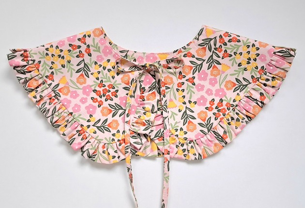 ubrania różne Kołnierzyk  w kolorowe kwiaty