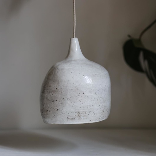lampy wiszące Lampa ceramiczna NOMAD Monolit