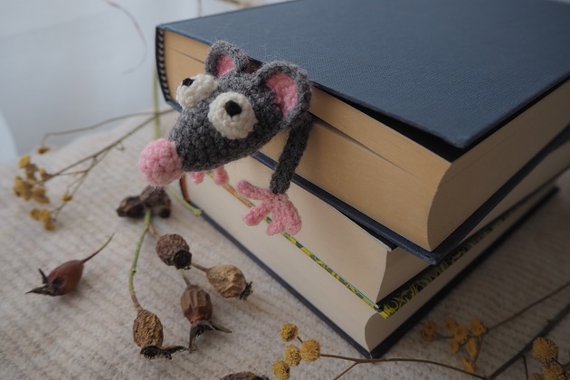 zakładki do książek Zakładka do książki SZCZUREK dla dziecka