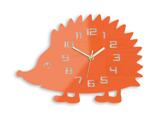 Zegar ścienny Jeż Poamarańczowy  ModernClock