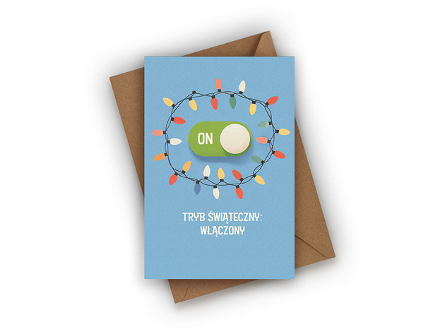 kartki świąteczne Kartka świąteczna- Tryb świąteczny WŁĄCZONY