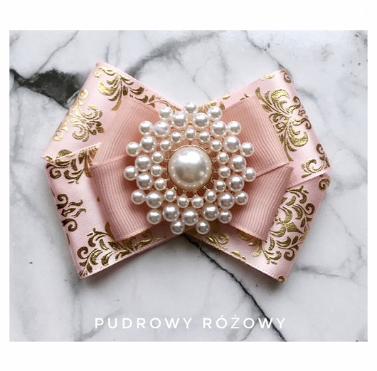 broszki Brosza  w stylu glamour z perłami  NEW Mikołajki Święta
