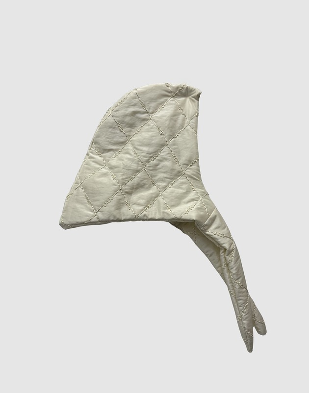 czapki damskie Kpaturek White Cream