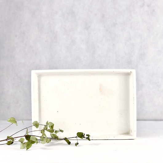 Taca B-Tray White Betonove