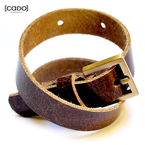 Bransoletka Skórzana Coffee Brown CADOaccessories