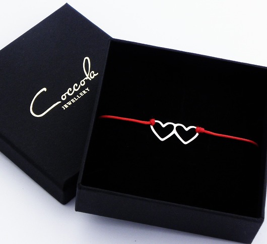 BRANSOLETKA SREBRO 925 SZNURKOWA 13 kolorów Coccola JEWELLERY