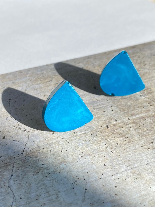 kolczyki - inne Turkusowe sztyfty