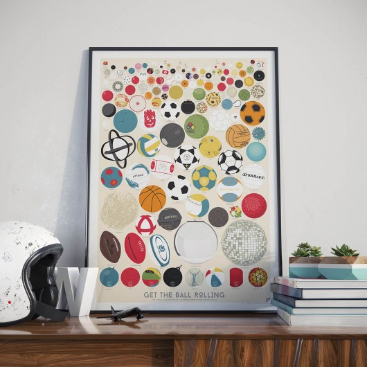 Plakat The Great Collection of 127 Balls Follygraph