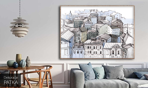 plakaty Plakat Praga - dekoracja ścienna