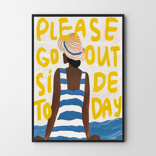 plakaty Plakat Plaża ilustracja