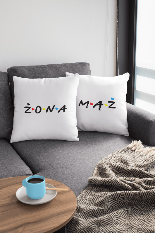 mąż żona poszewki rocznica EvienArt