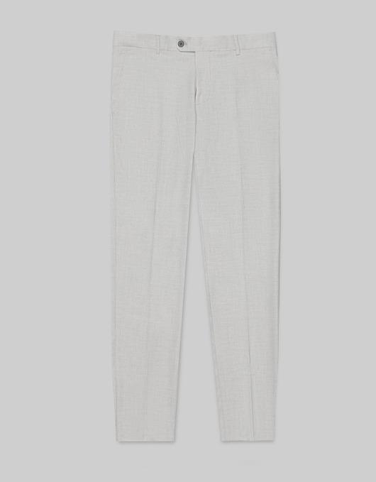spodnie męskie Spodnie do zestawu erve szary slim fit