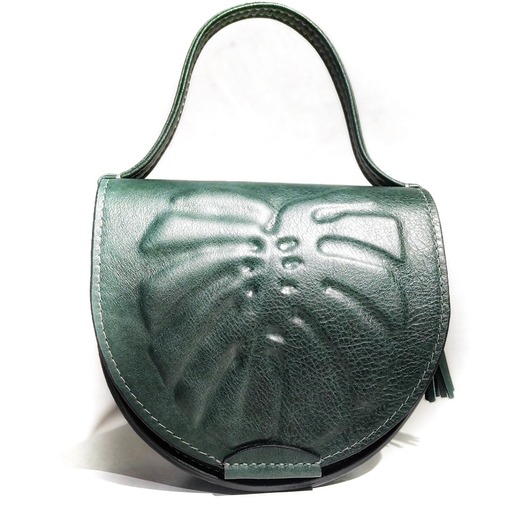 torby na ramię ROUNDBAG Deliciosa mini zieleń lasu